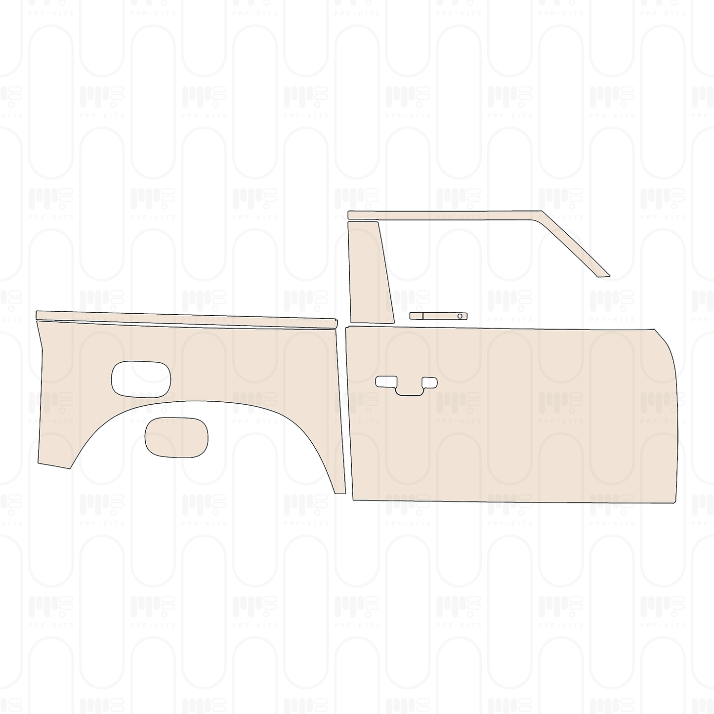 Pre-Cut PPF Land Rover Defender 90 X-Dynamic 2026