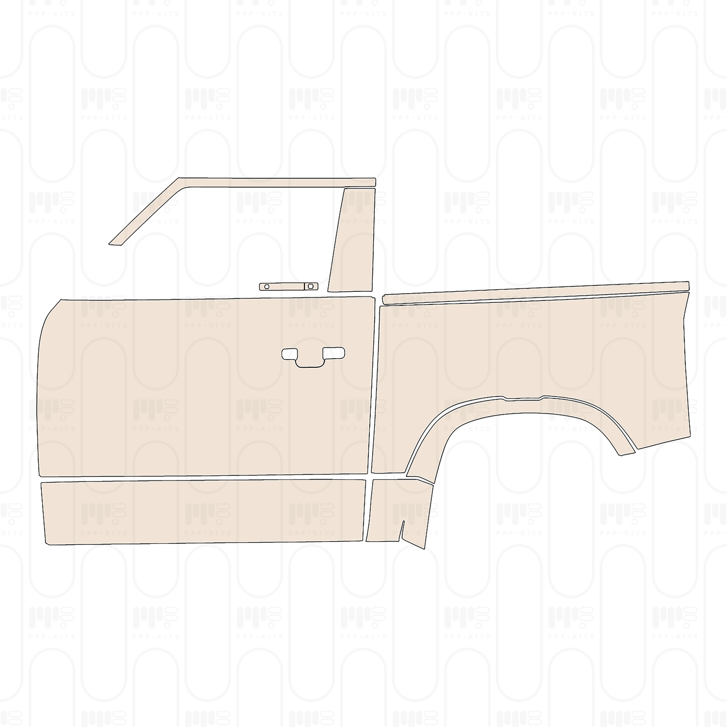 Pre-Cut PPF Land Rover Defender 90 X-Dynamic 2026