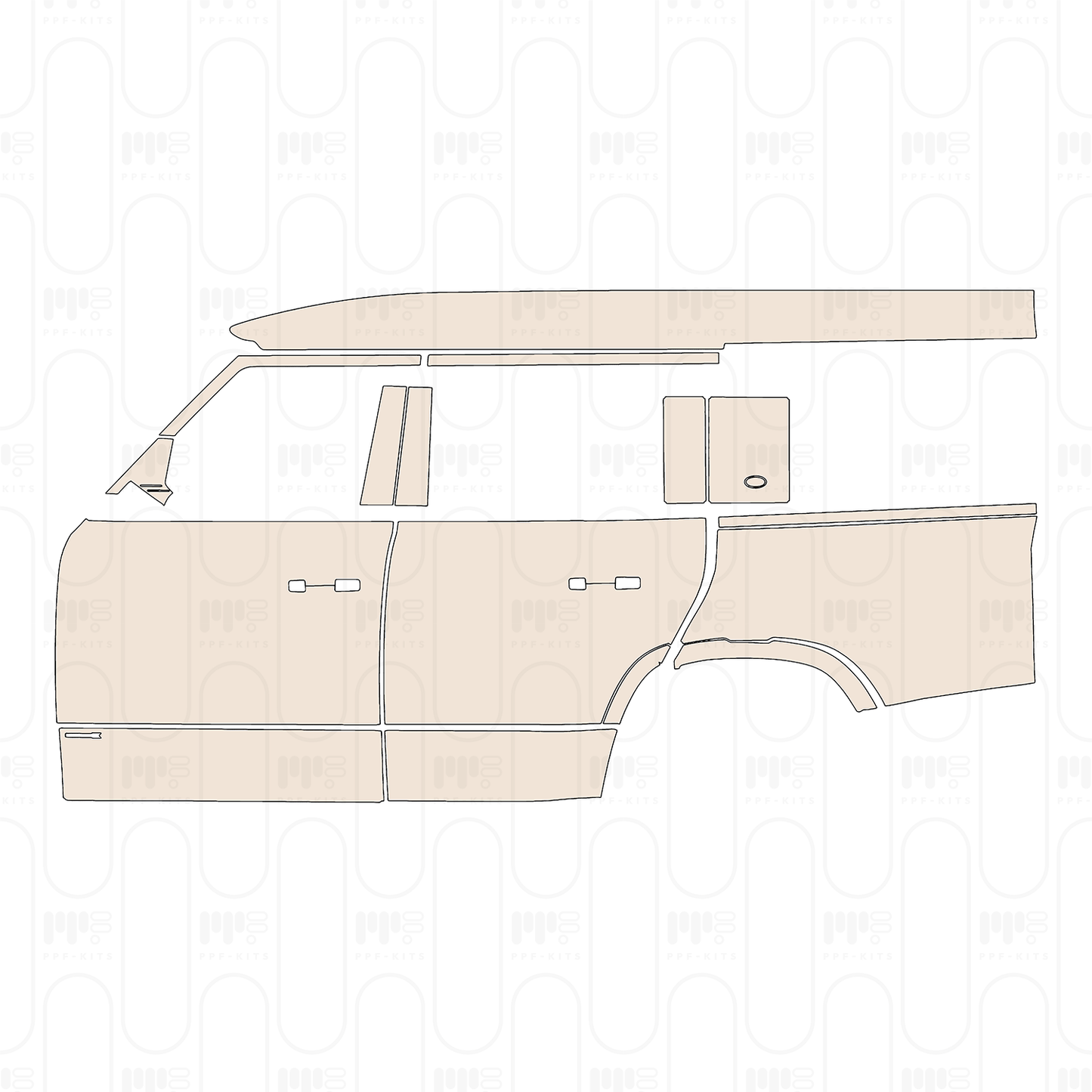 Pre-Cut PPF Land Rover Defender 130 X 2026