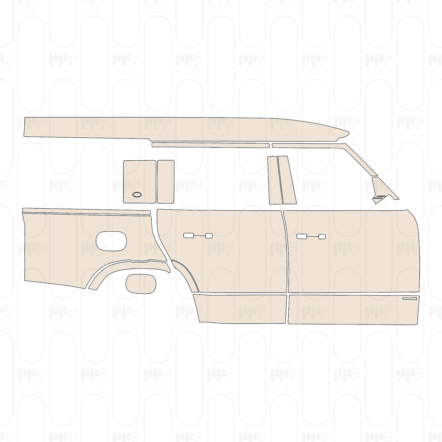 Pre-Cut PPF Land Rover Defender 130 X 2026