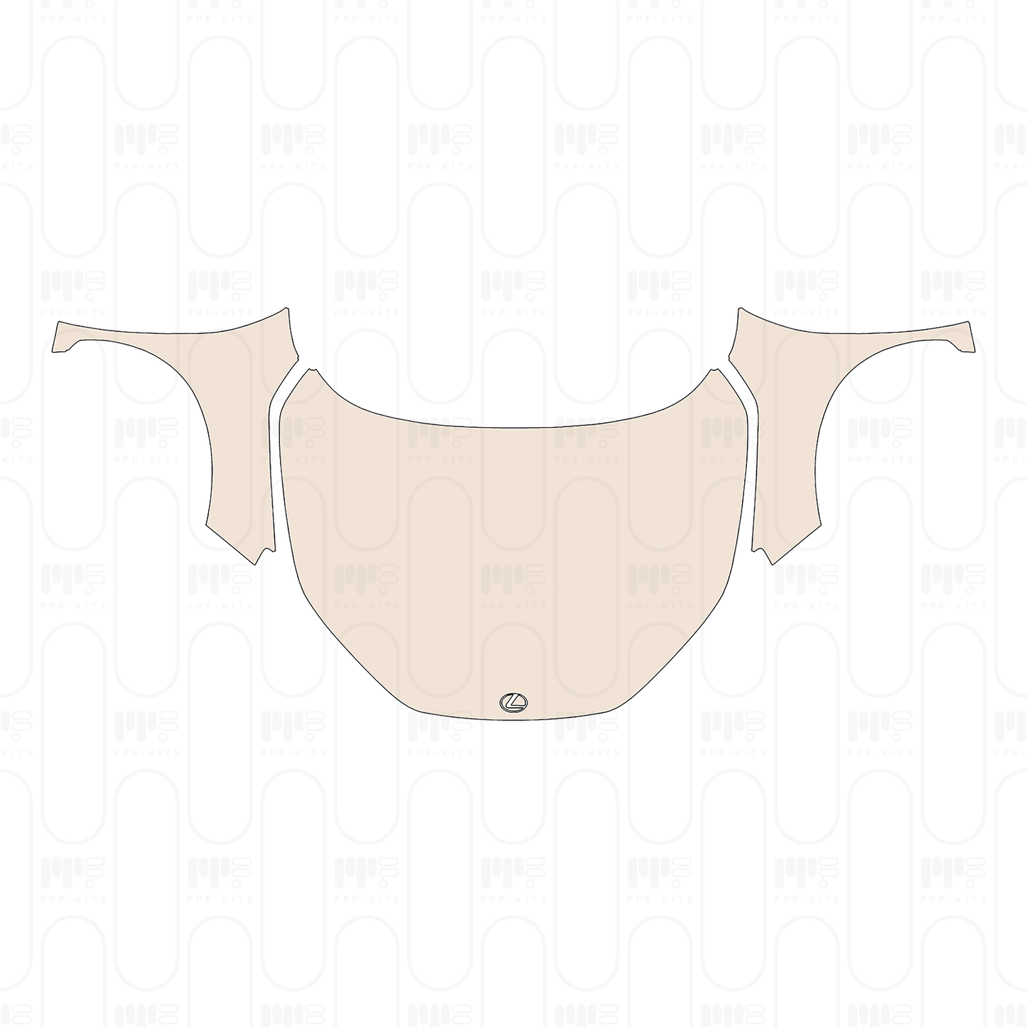 Pre-Cut PPF Lexus LBX (EU) Base 2025