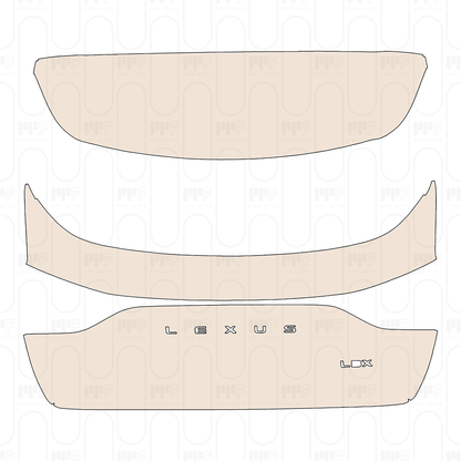 Pre-Cut PPF Lexus LBX (EU) Base 2025