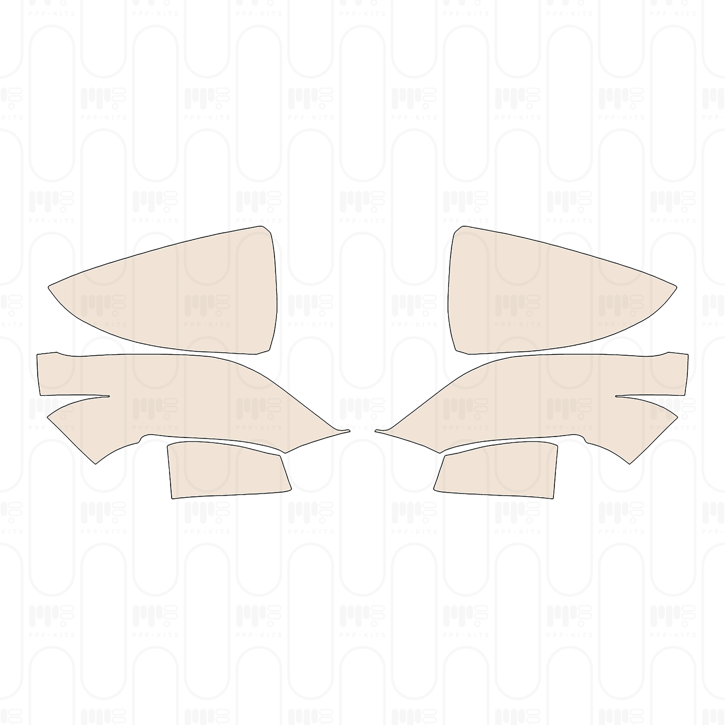 Pre-Cut PPF Lexus LBX (EU) Base 2025