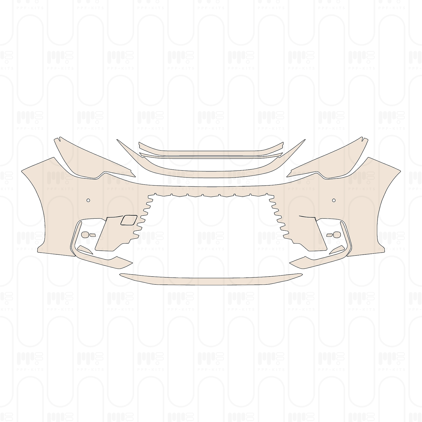 Pre-Cut PPF Lexus LBX (EU) Base 2025