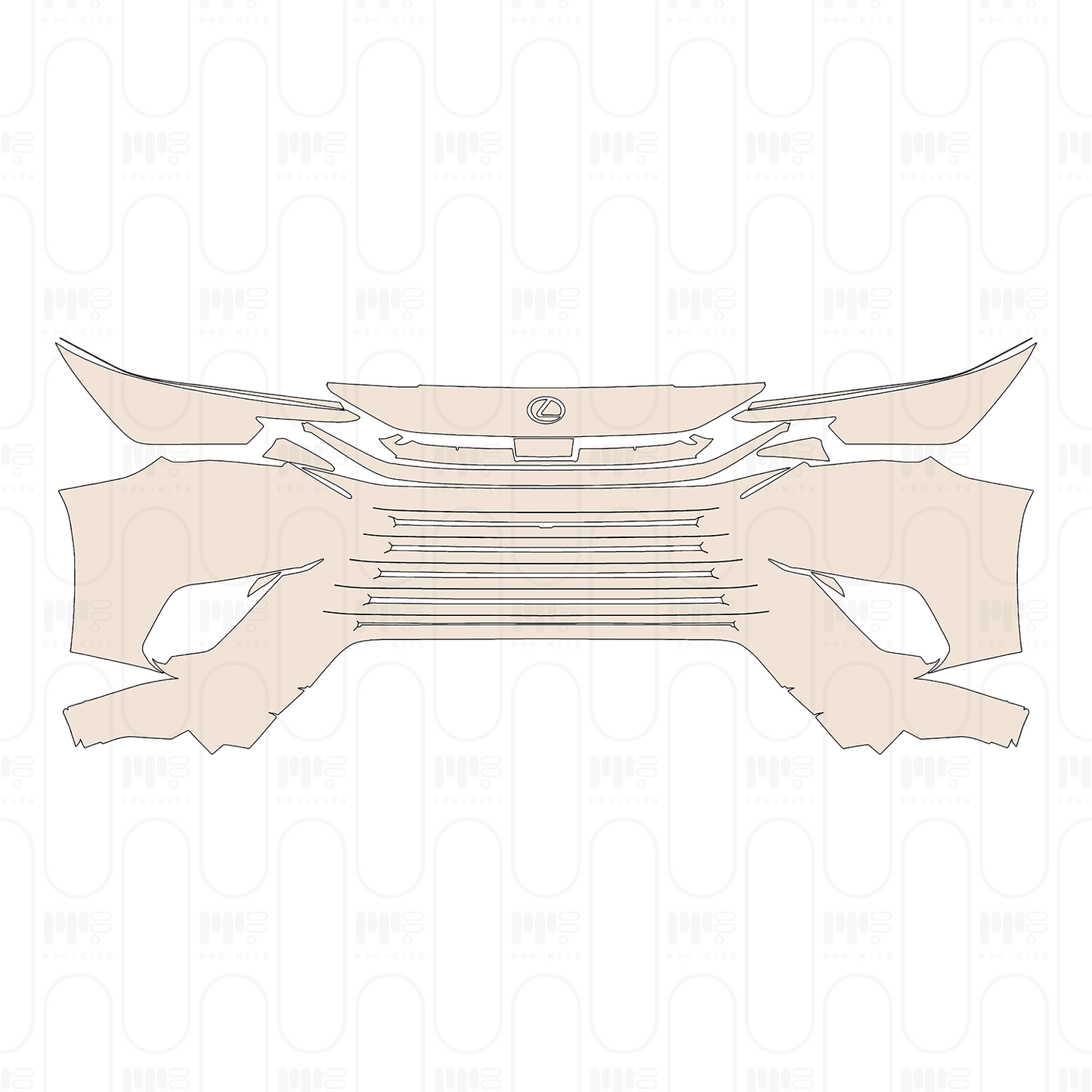 Pre-Cut PPF Lexus TX Base 2026