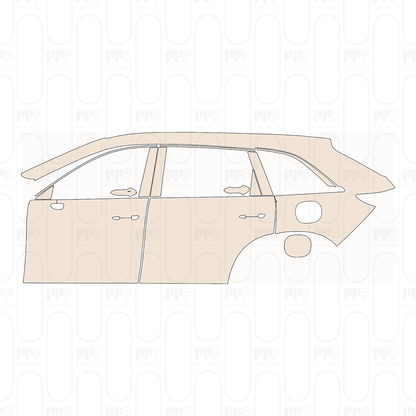 Pre-Cut PPF Mazda CX-90 Turbo Preferred 2025