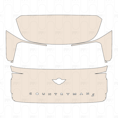 Pre-Cut PPF MINI Countryman S All4 Classic 2026