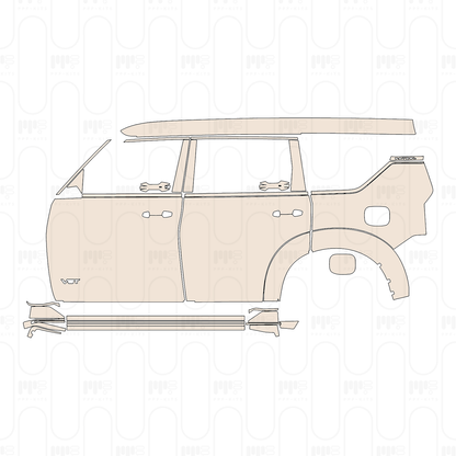 PPF precortado Nissan Patrol (ME) Nismo 2025