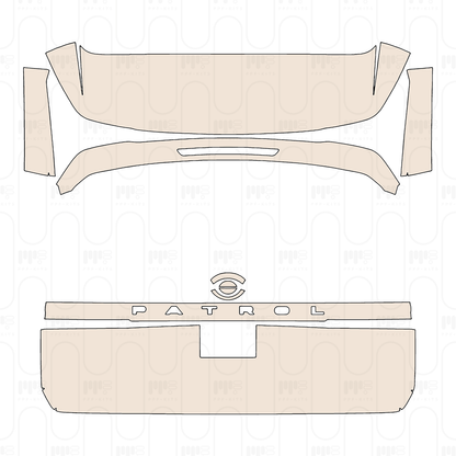 PPF precortado Nissan Patrol (ME) Nismo 2025