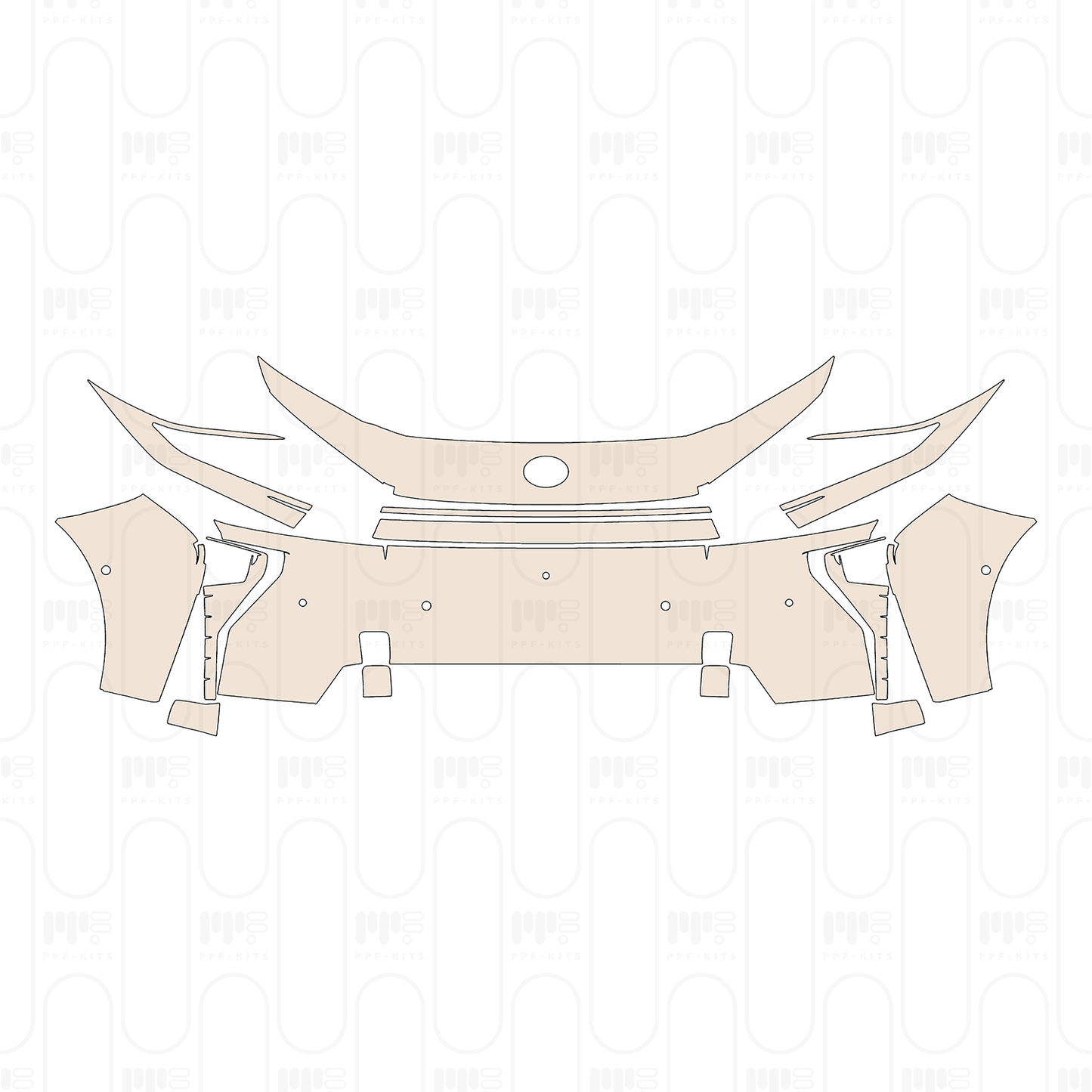 Pre-Cut PPF Toyota bZ4X (CN) 2026