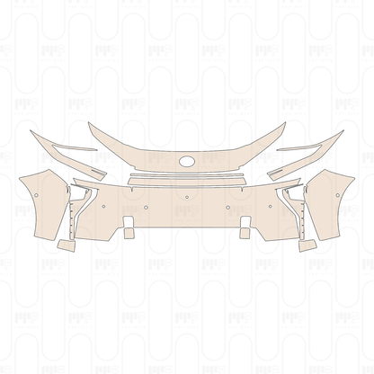 Pre-Cut PPF Toyota bZ4X (CN) 2026