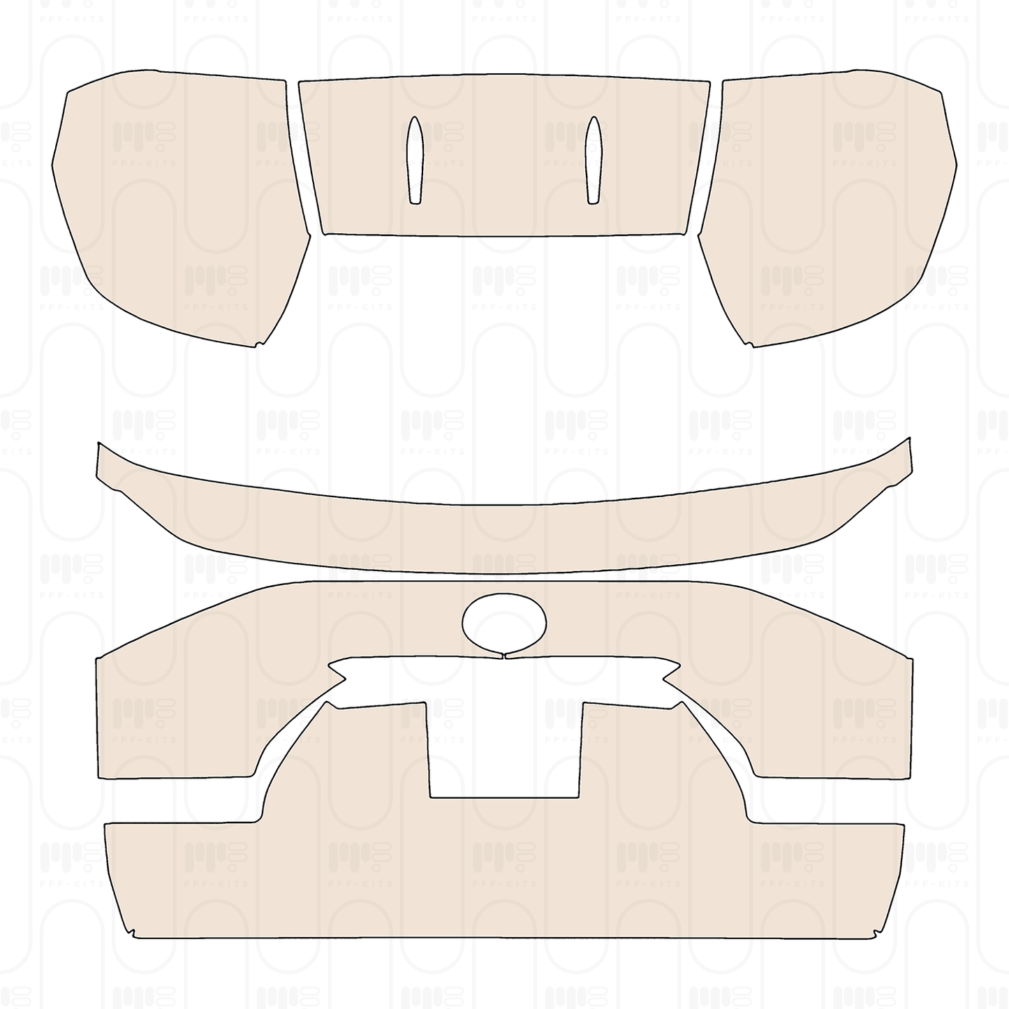 Pre-Cut PPF Toyota bZ4X (CN) 2026