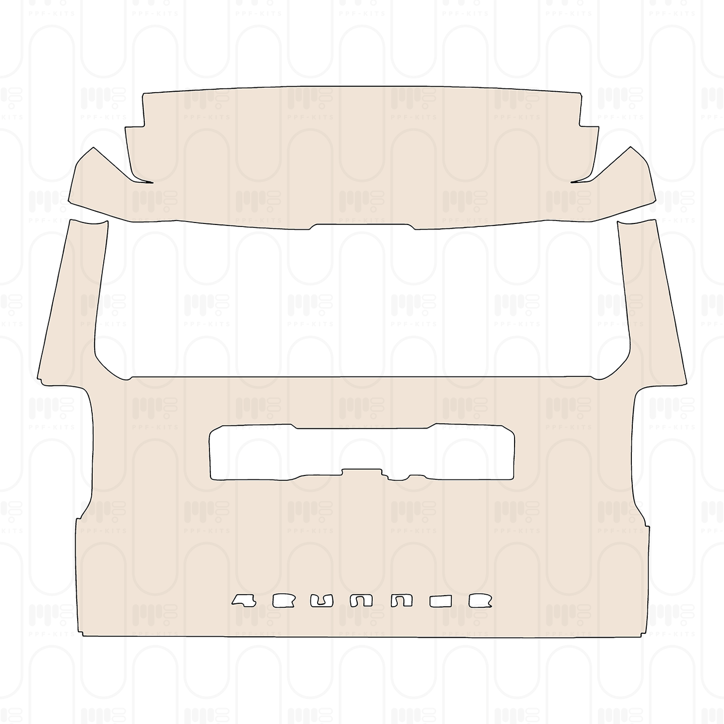 Pre-Cut PPF Toyota 4 Runner SR5 2026