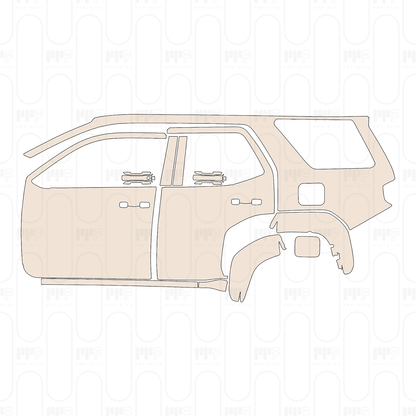 Pre-Cut PPF Toyota 4 Runner TRD Off-Road 2026