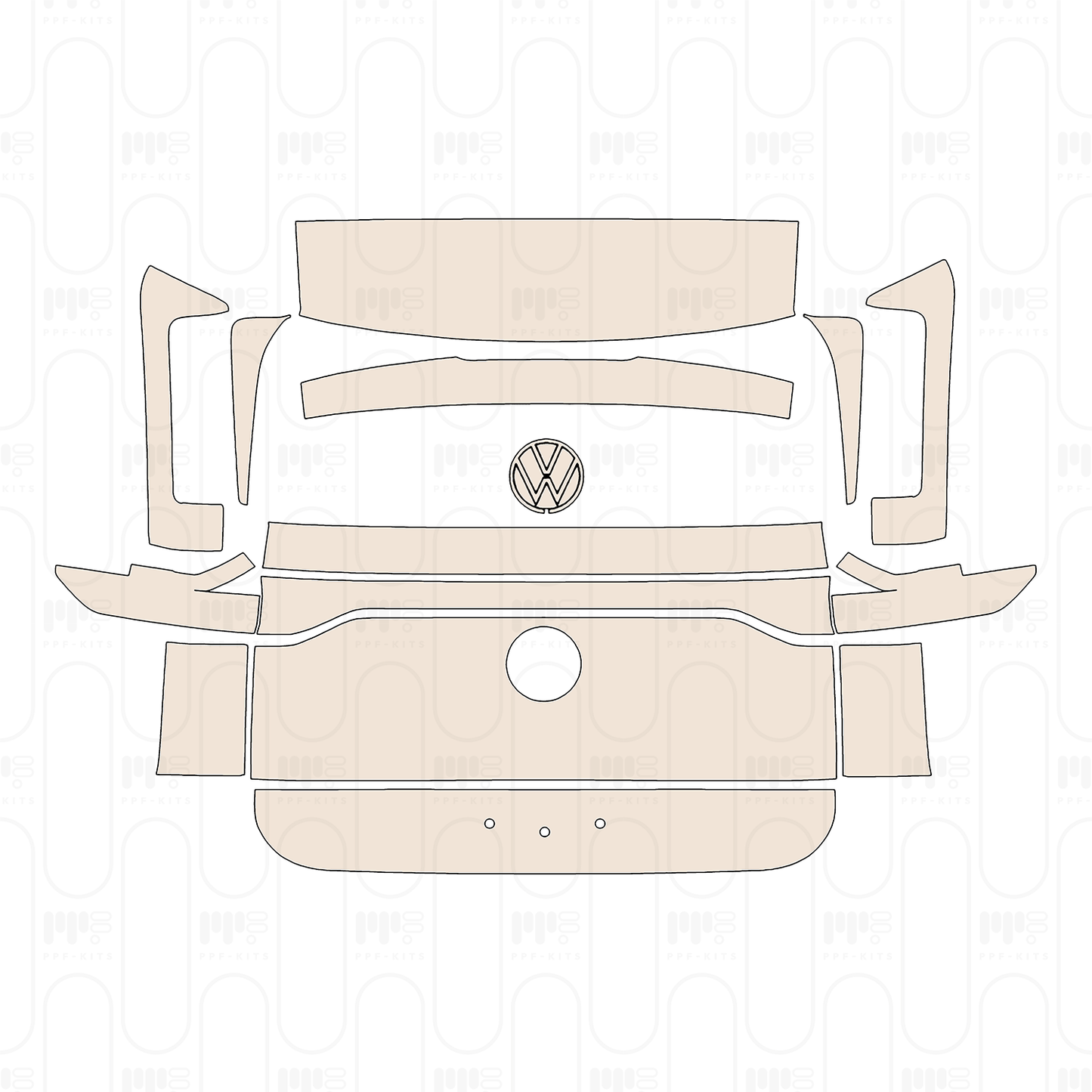 Pre-Cut PPF Volkswagen ID.BUZZ Standard Wheelbase GTX 2025
