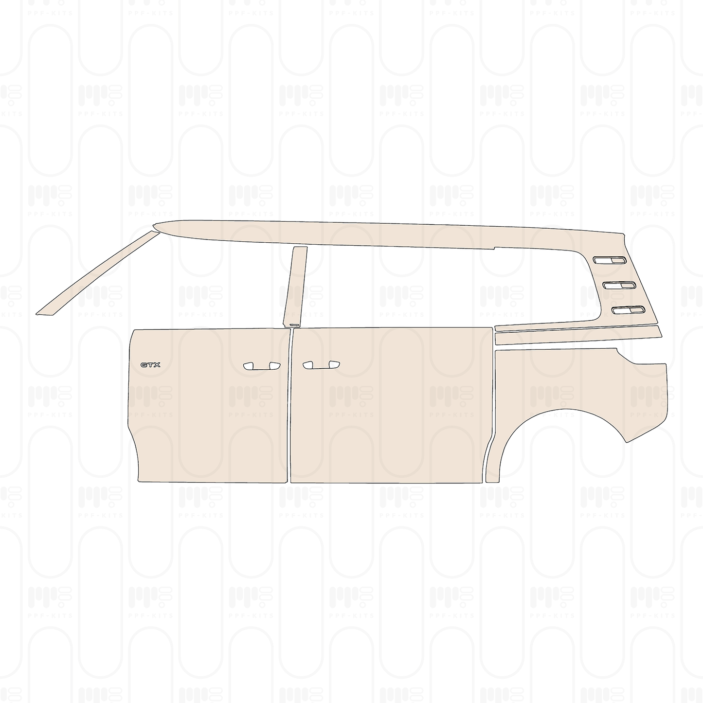 Pre-Cut PPF Volkswagen ID.BUZZ Extended Wheelbase GTX 2026