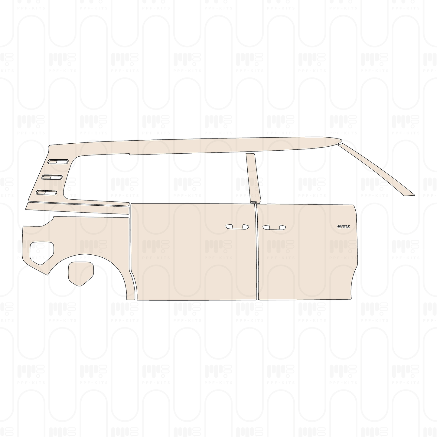 Pre-Cut PPF Volkswagen ID.BUZZ Extended Wheelbase GTX 2026