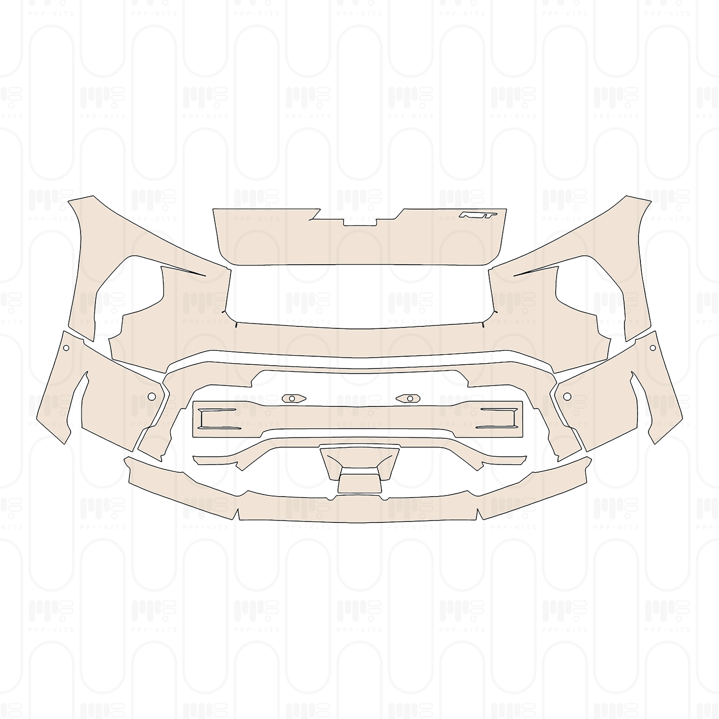 PPF precortado Chevrolet Silverado EV RST 2025