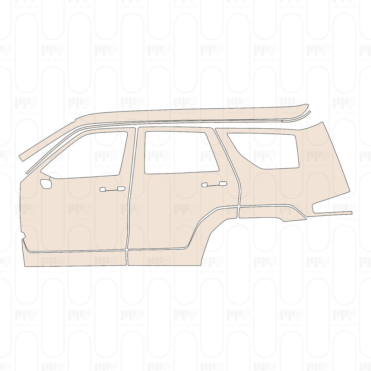 PPF precortado Tank 700 Hi4-T Base 2025