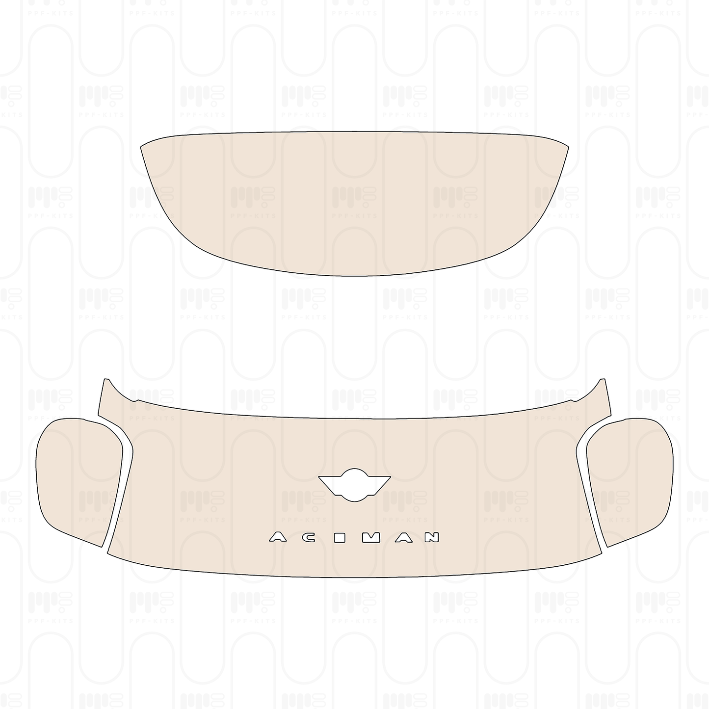 PPF precortado MINI Aceman E Classic 2026