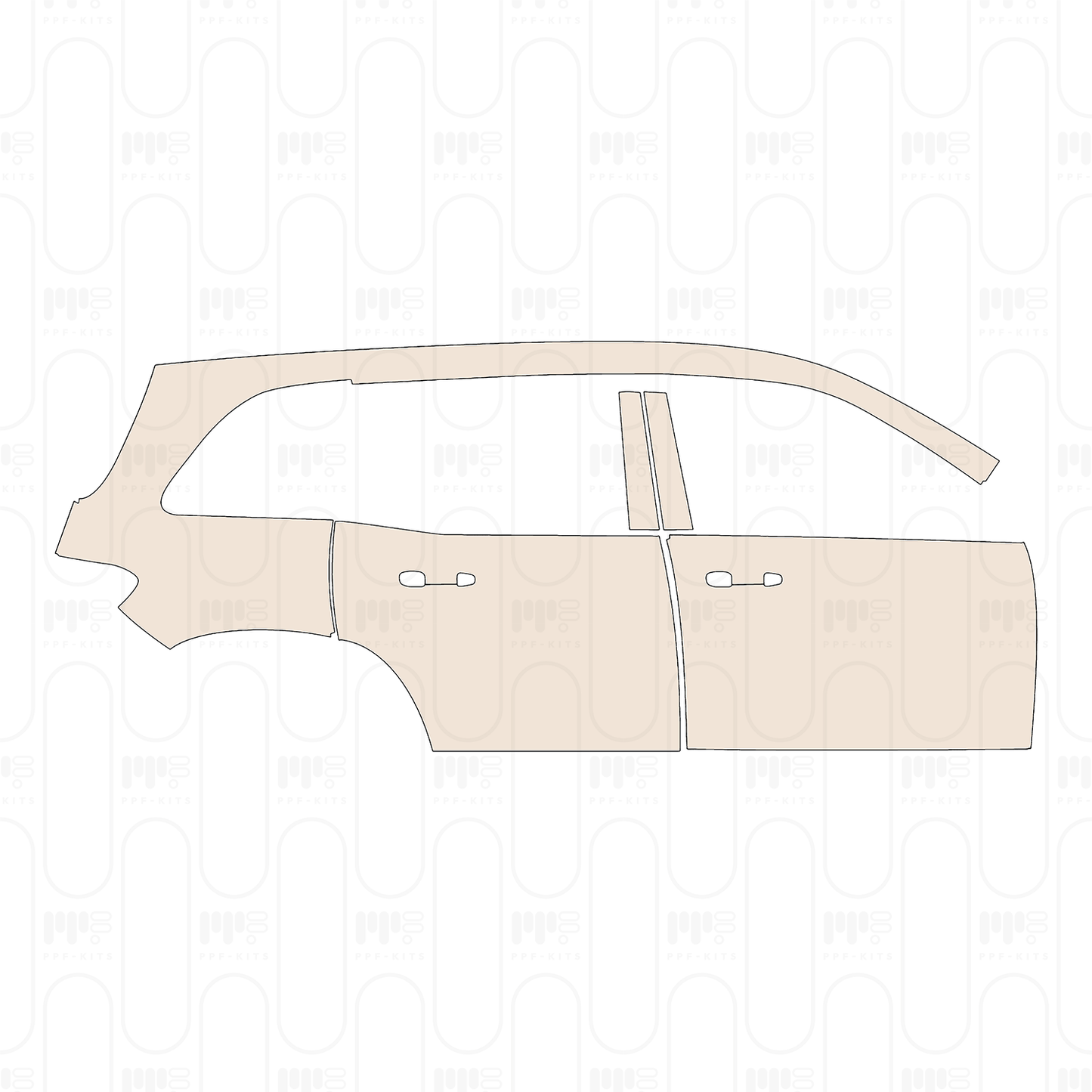 Pre-Cut PPF Mercedes-Benz GLB AMG GLB 35 2026