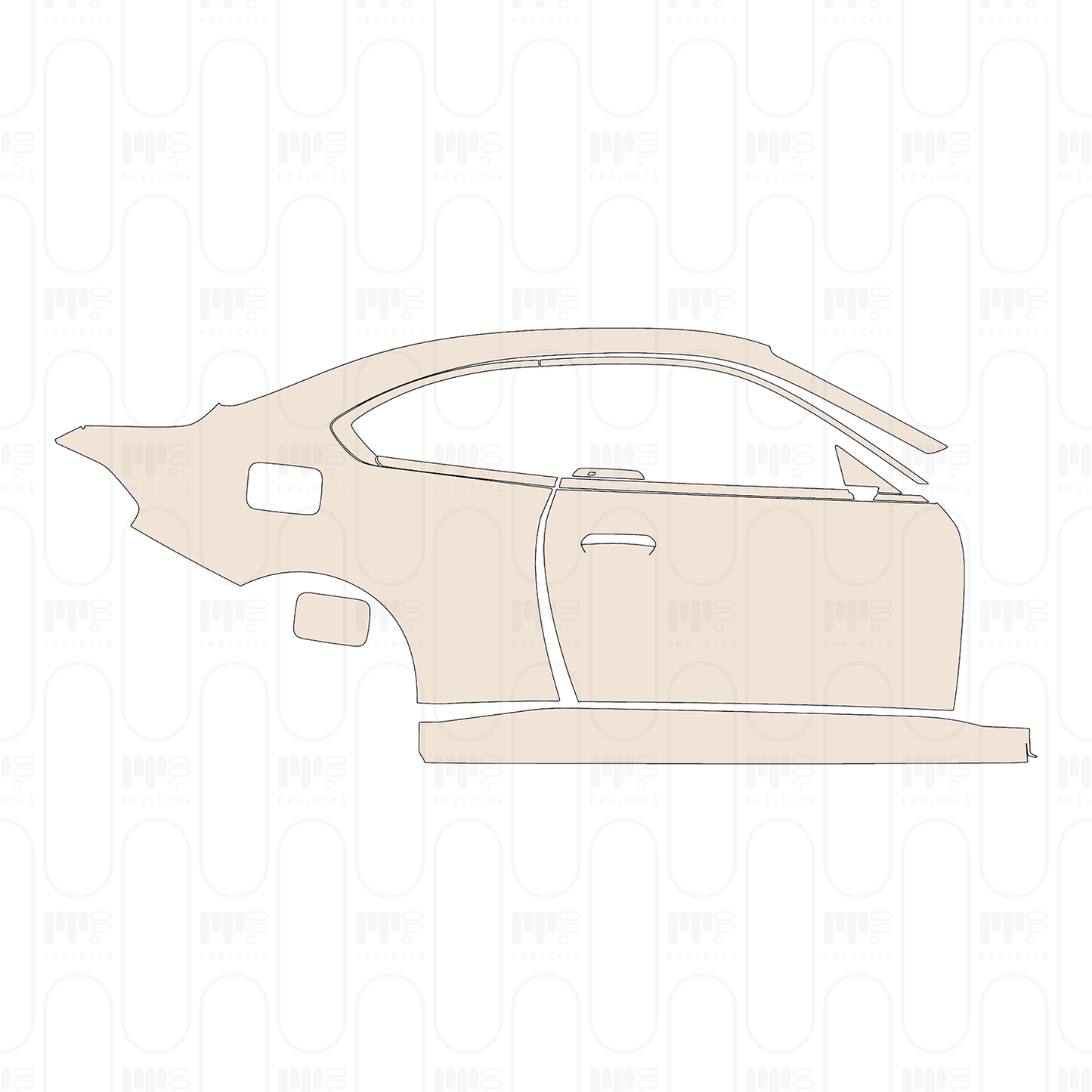 Pre-Cut PPF BMW 2 Series Coupe M Sport 2025