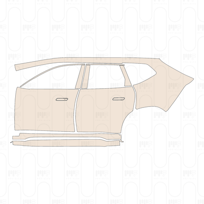 Pre-Cut PPF BMW iX3 M Sport 2025
