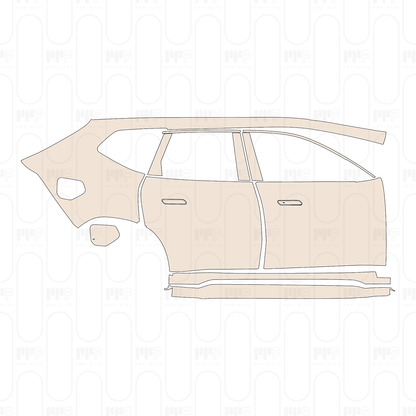 Pre-Cut PPF BMW iX3 M Sport 2025