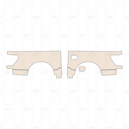 Pre-Cut PPF Ford F-150 SuperCrew XLT 2025