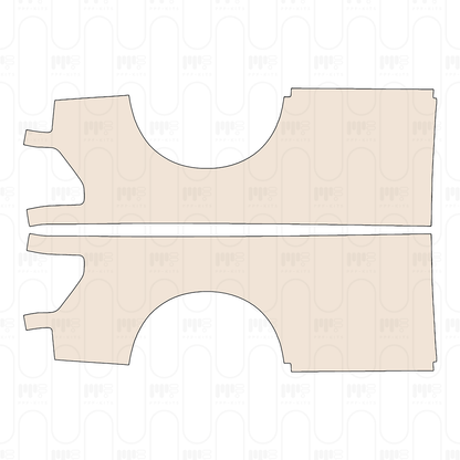 Pre-Cut PPF Ford F-150 SuperCrew XLT 2025