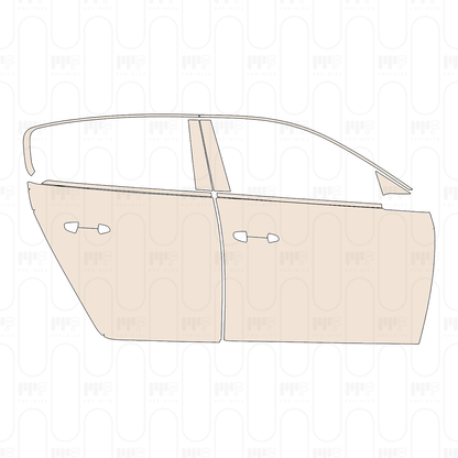 Pre-Cut PPF Peugeot 308 (EU) GT 2025