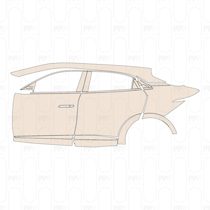 PPF precortado Alpine A 390 A390 GT 2025