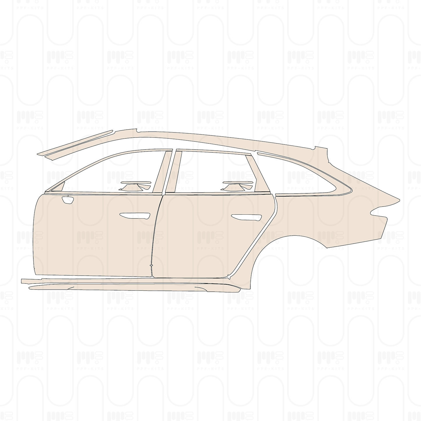PPF precortado Audi A6 Avant S-line 2025