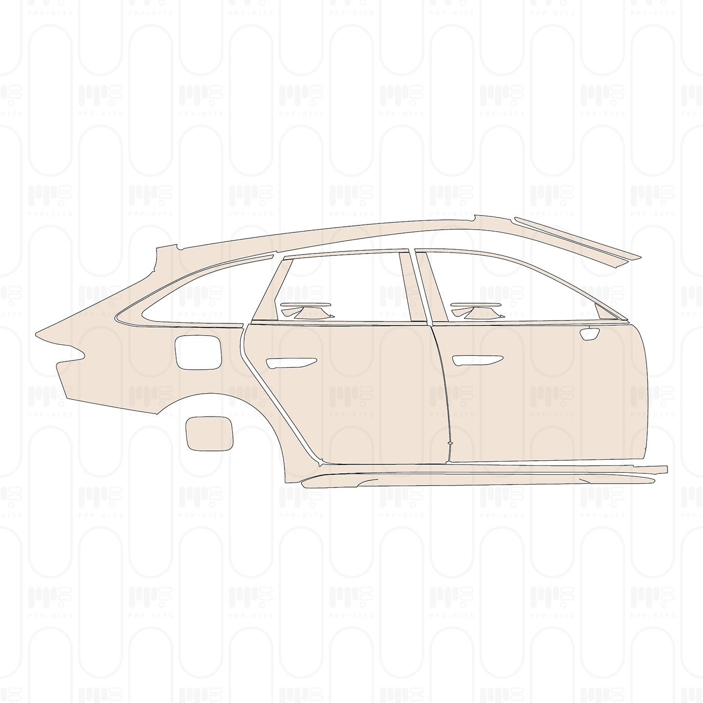 PPF precortado Audi A6 Avant S-line 2025