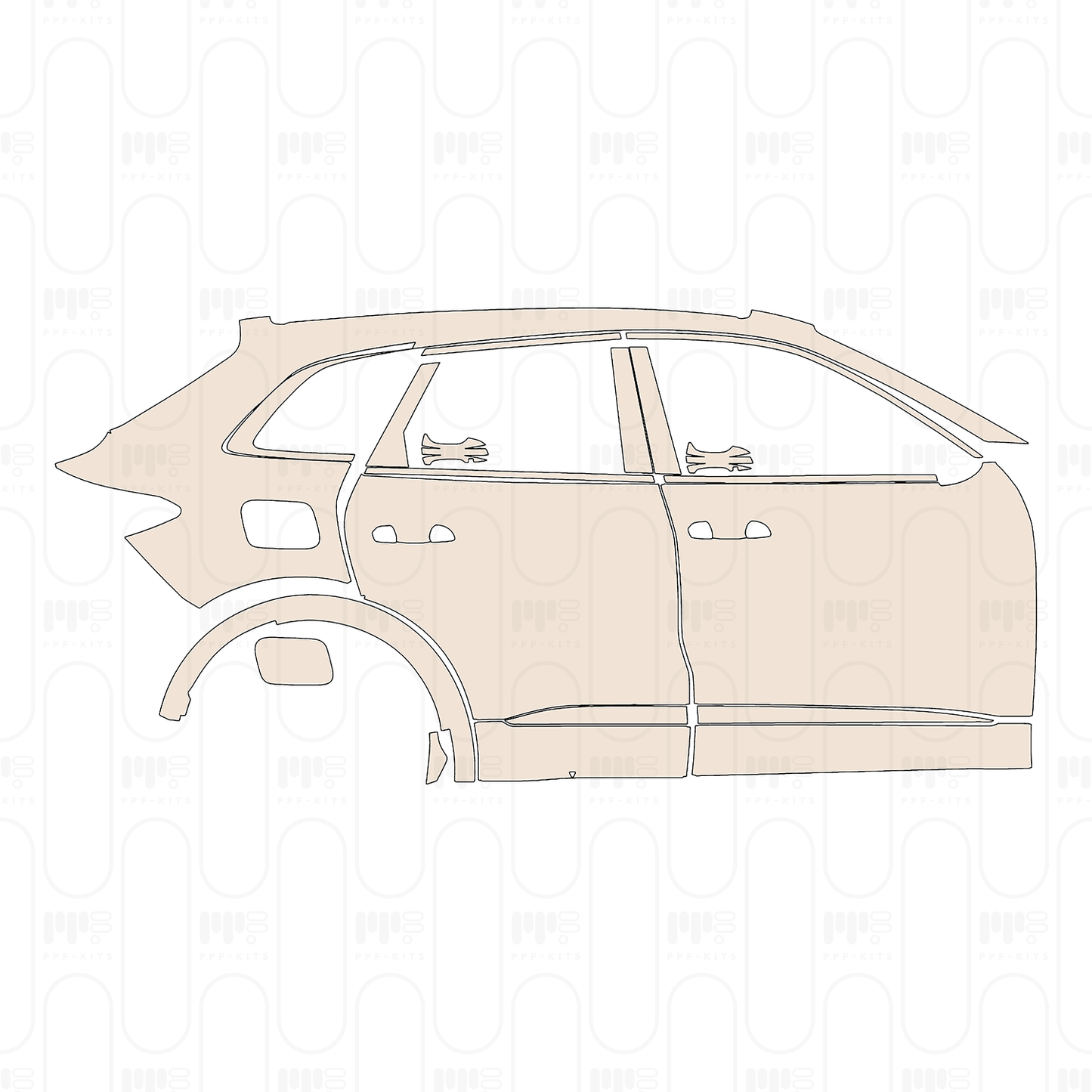 PPF precortado Audi Q5 SUV SQ5 2025