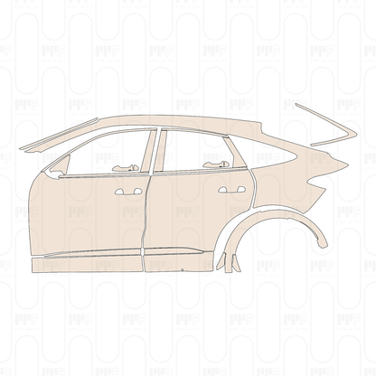 PPF precortado Audi Q5 Sportback SQ5 Sportback 2025