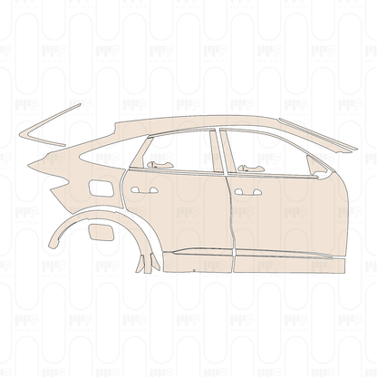 PPF precortado Audi Q5 Sportback SQ5 Sportback 2025