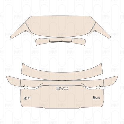 Pre-Cut PPF BMW iX3 Base 2025
