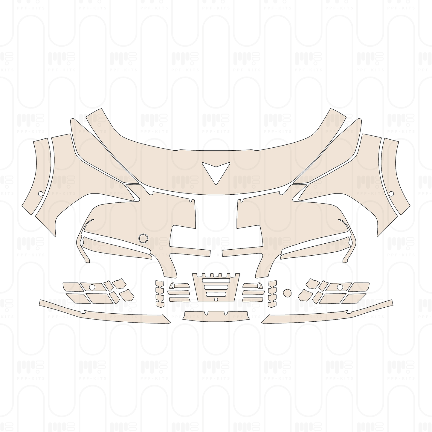 PPF precortado Cupra Tavascan 2025