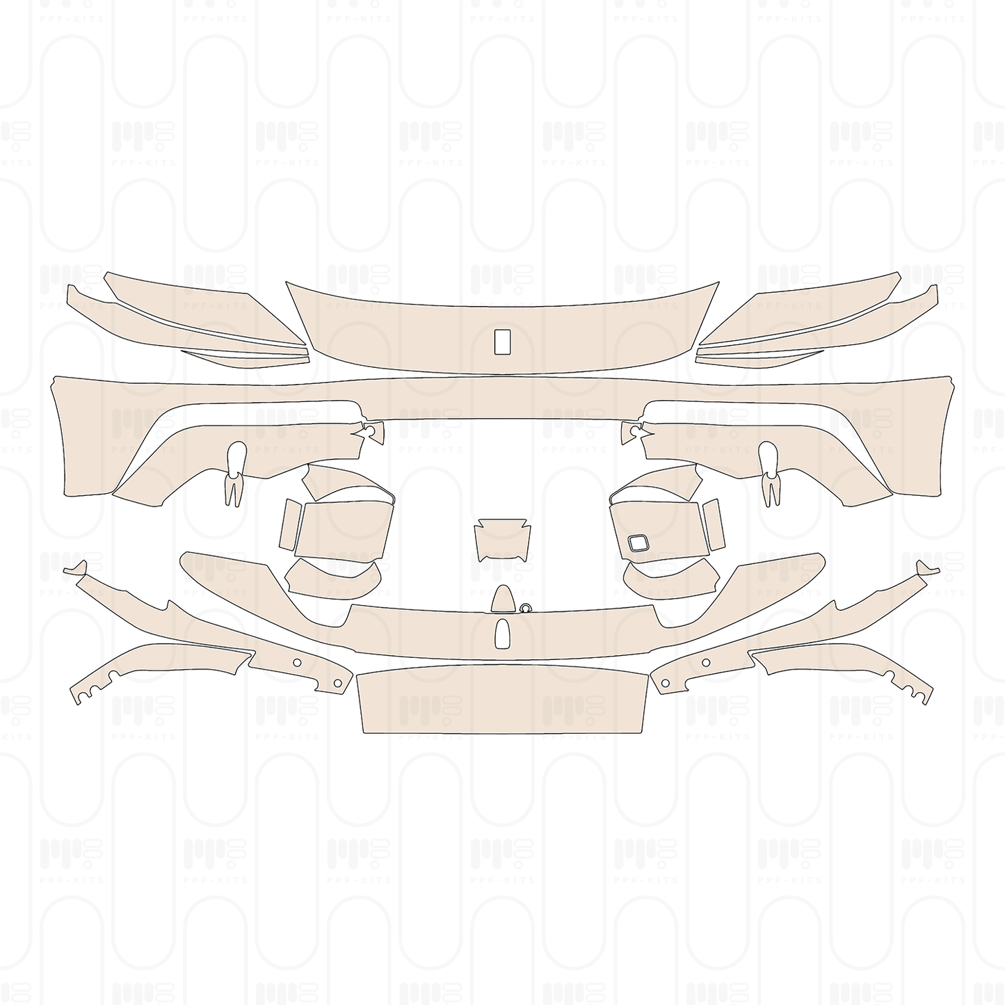 Pre-Cut PPF Ferrari 12Cilindri Spider 2026