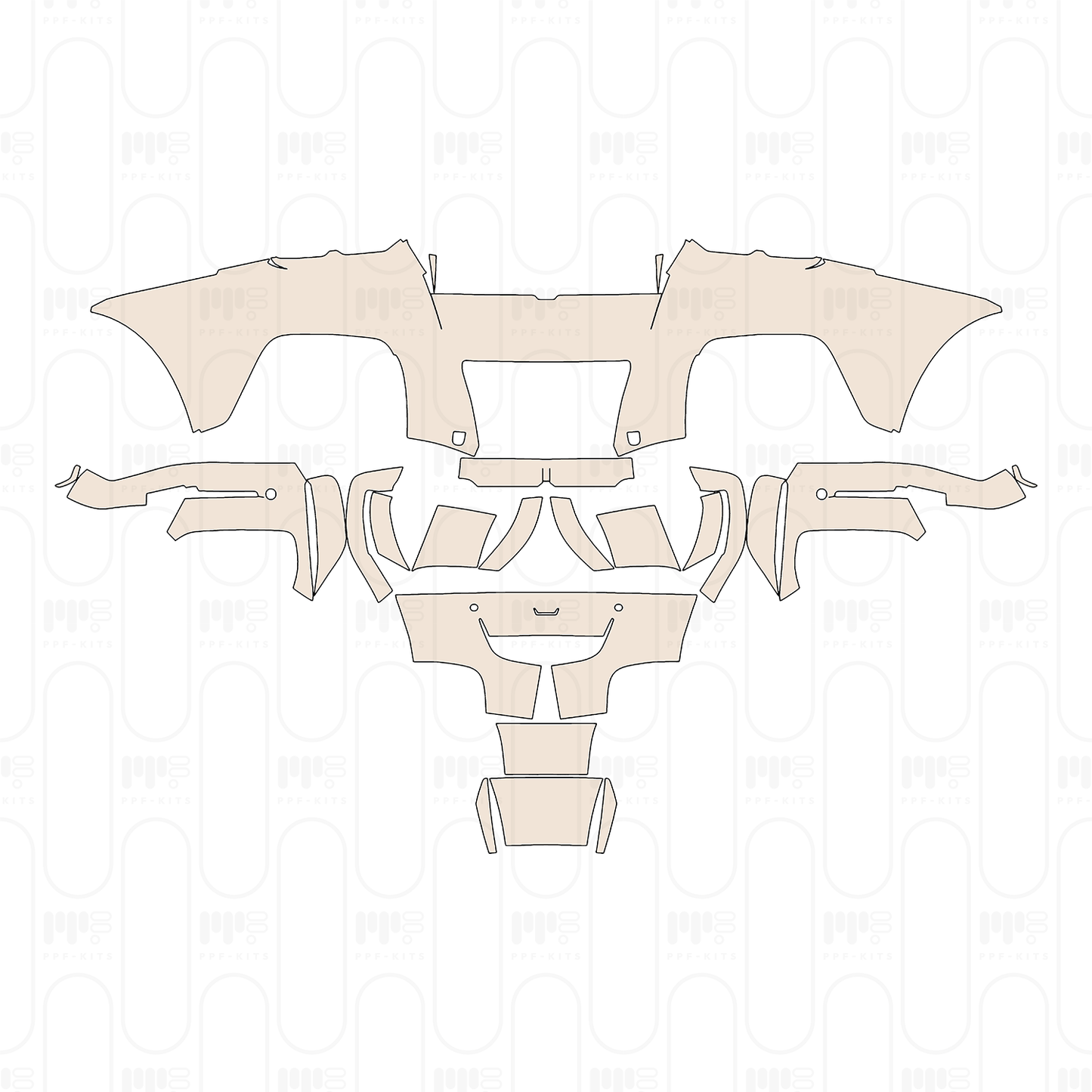 Pre-Cut PPF Ferrari 12Cilindri Spider 2026