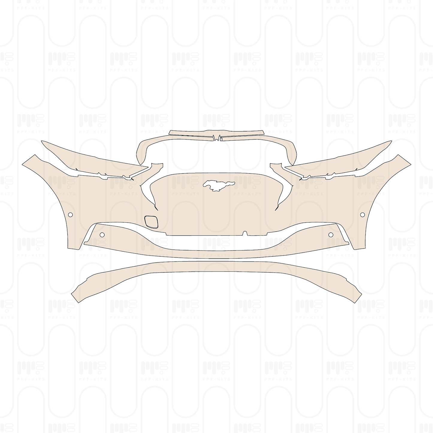 Pre-Cut PPF Ford Mach-E Luxury 2025