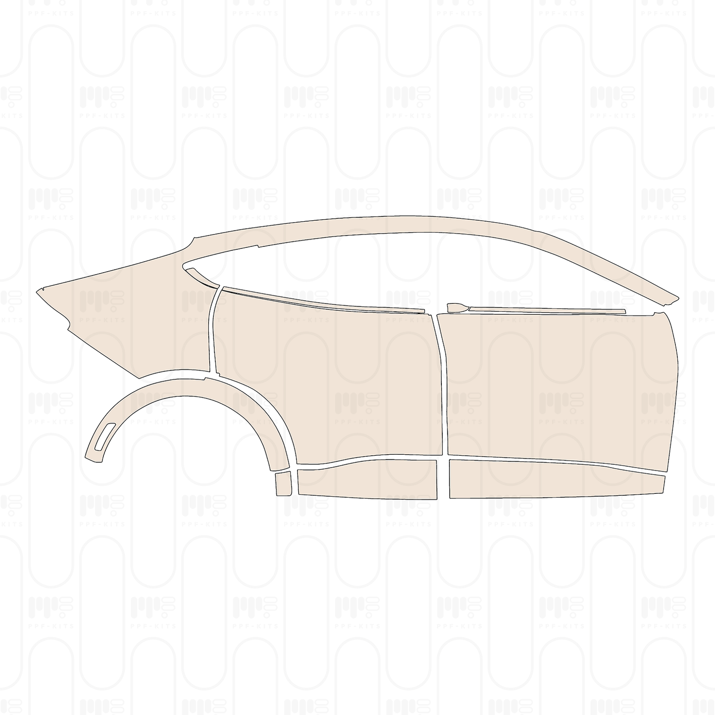 Pre-Cut PPF Ford Mach-E Luxury 2025