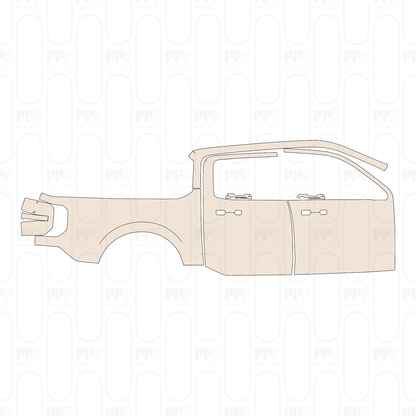 Pre-Cut PPF Ford Maverick LARIAT 2025