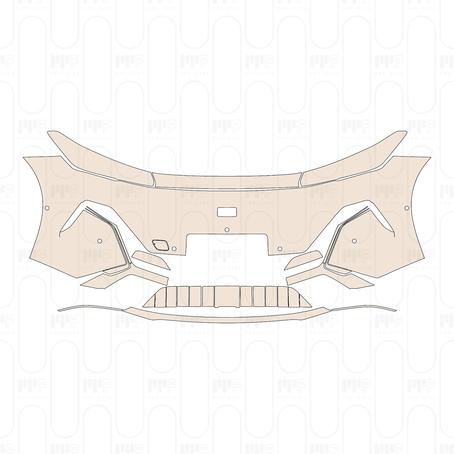 Pre-Cut PPF Geely EX5 EM-i 2025
