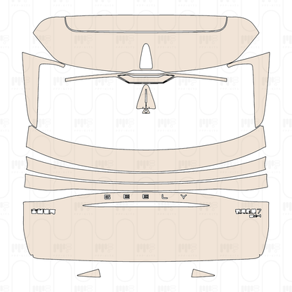 Pre-Cut PPF Geely Galaxy XingJian 7 2025