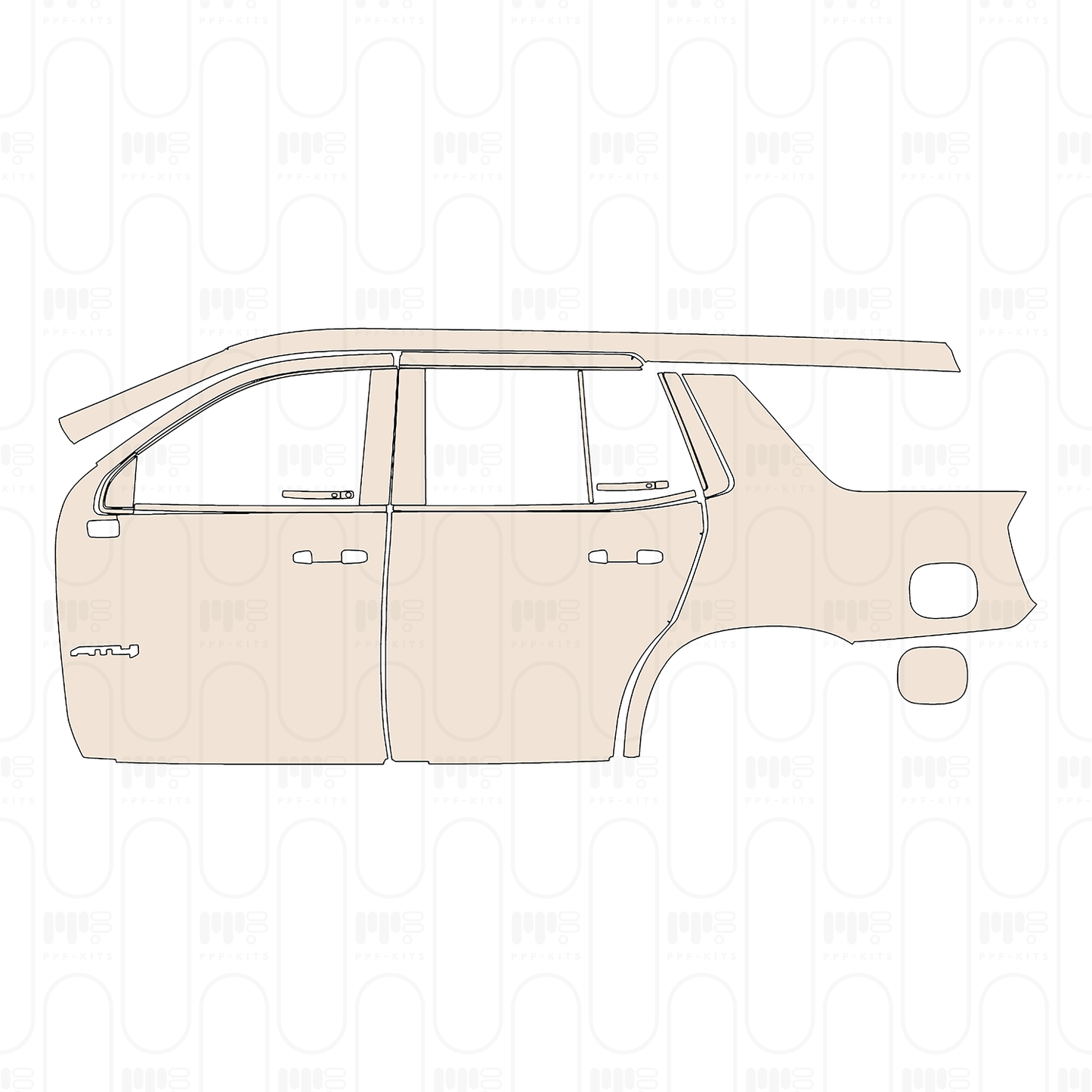 GMC Yukon AT4 2026 – Pre-Cut PPF