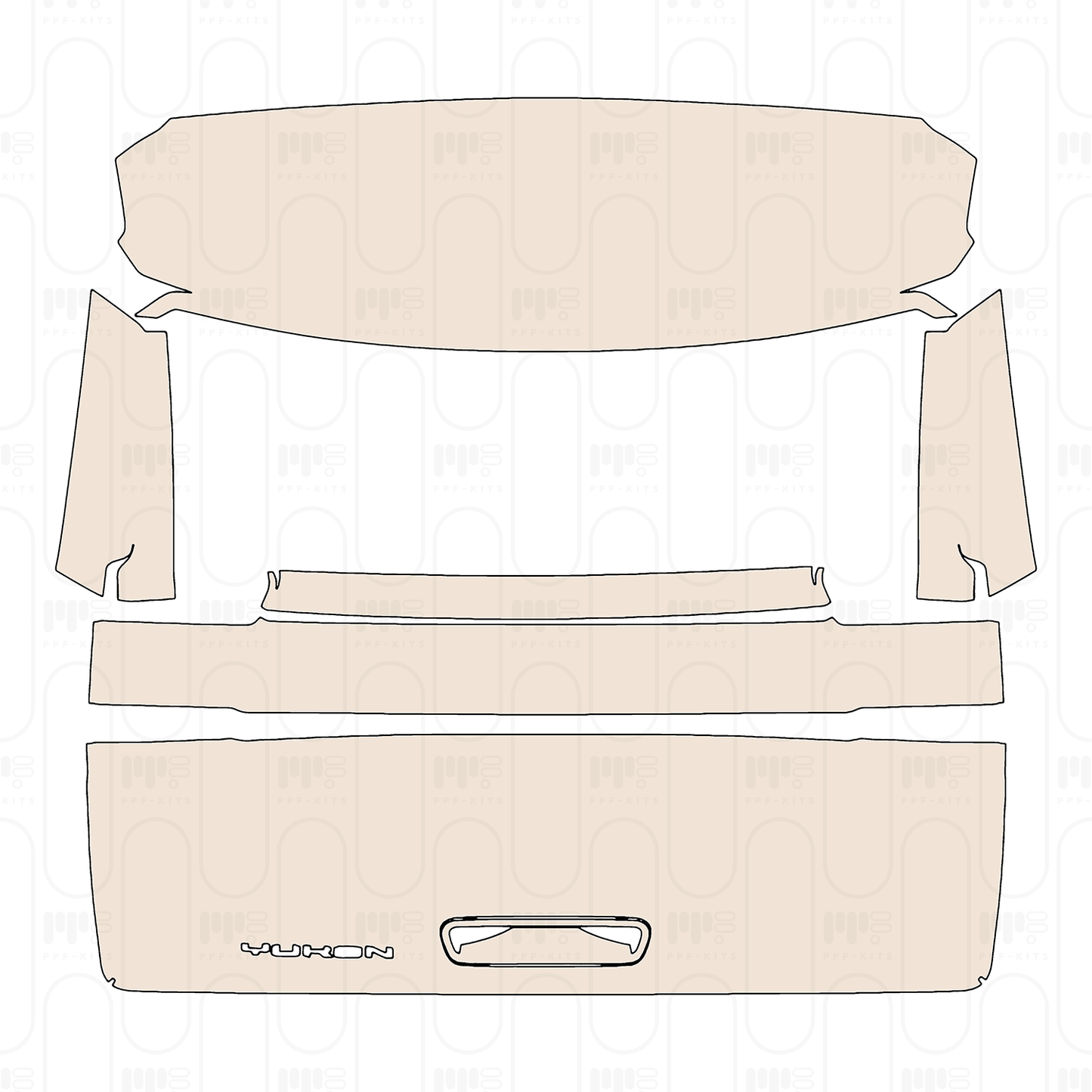 GMC Yukon AT4 2026 – Pre-Cut PPF