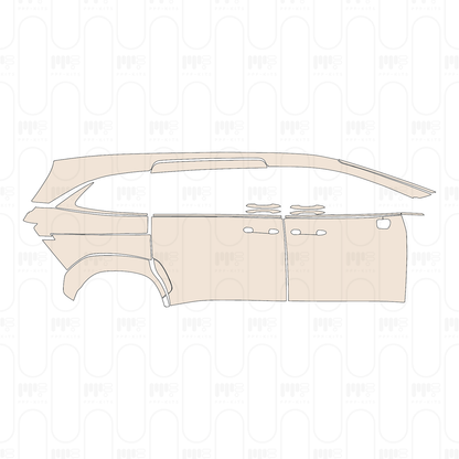 PPF precortado Hyundai Custin 2026