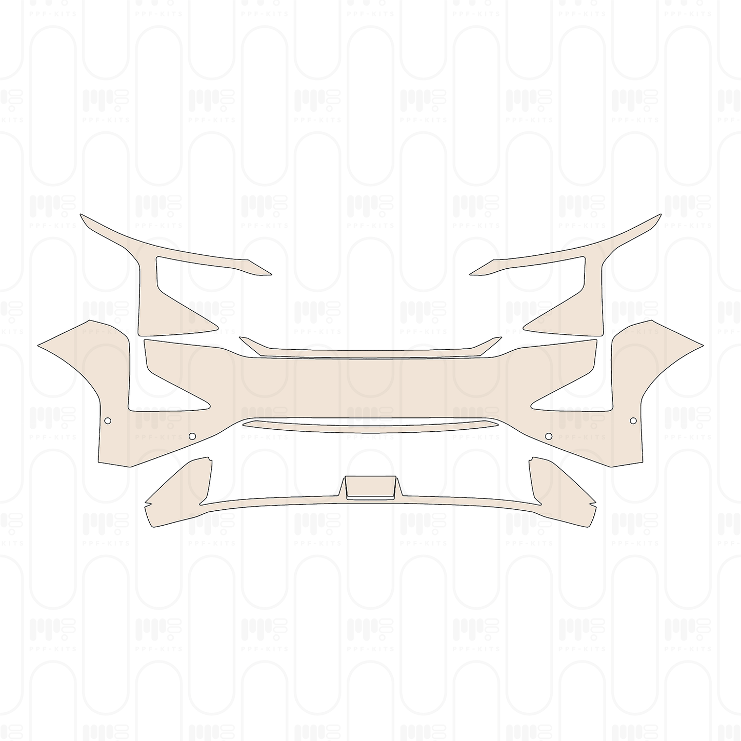 Pre-Cut PPF KIA EV5 (EU) Base 2025